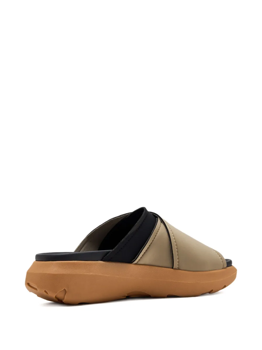 ONWUAD crossover-strap flip-flops Neutrals