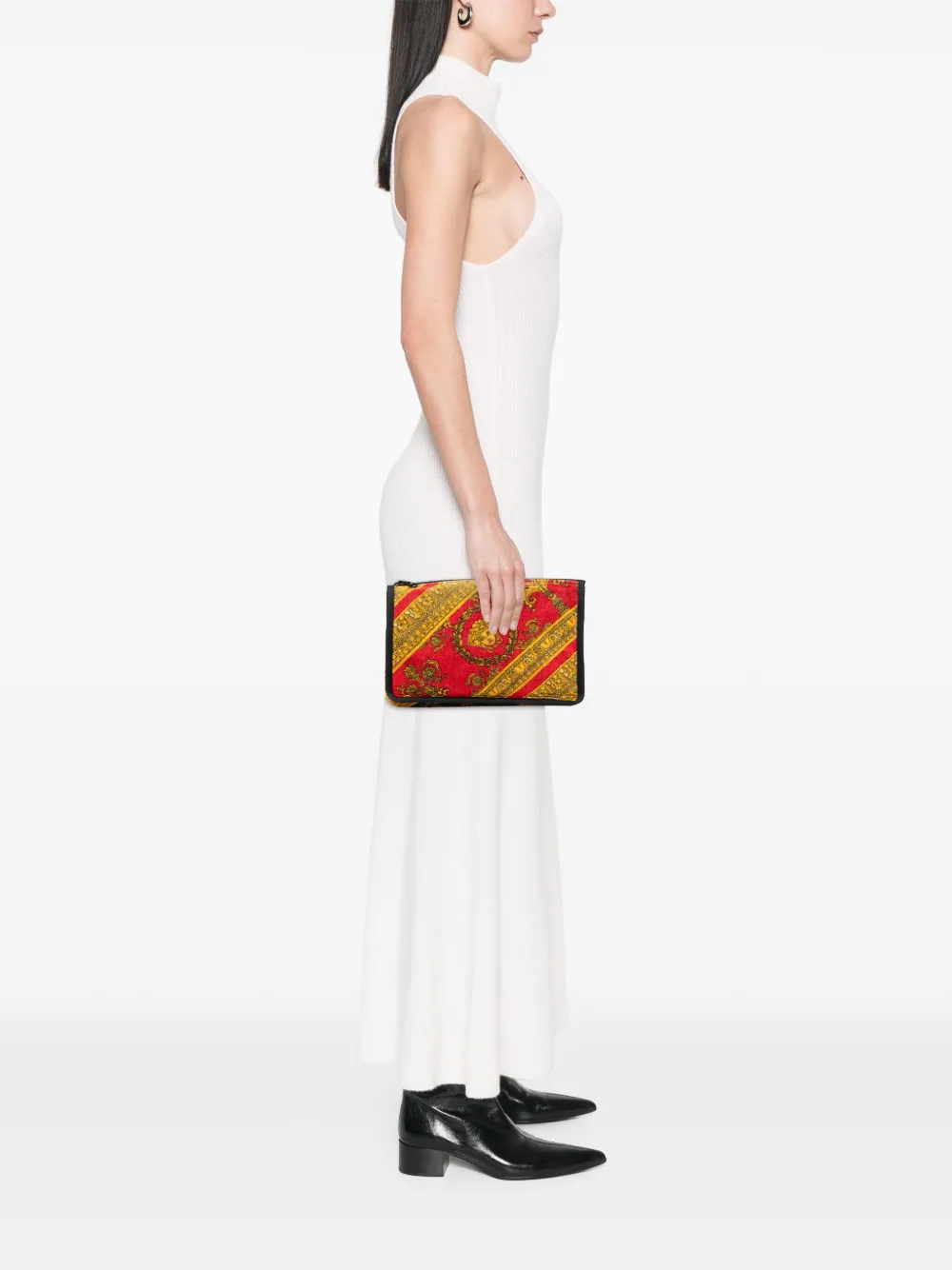 Versace Pre-Owned 2021-2025 Terry Medusa Baroque Print clutch bag | Pre-Owned | Image 2