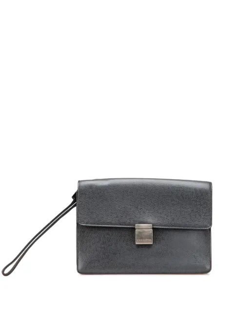 Louis Vuitton Pre-Owned клатч Taiga Selenga (2004 год)