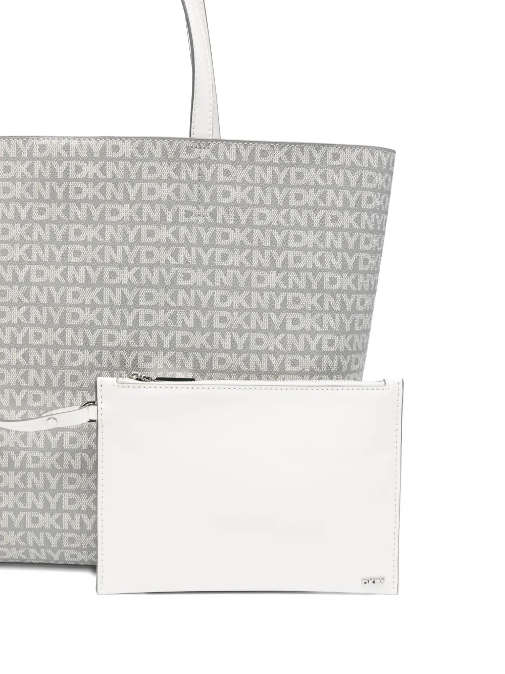DKNY Heuptas met logoplakkaat Grijs