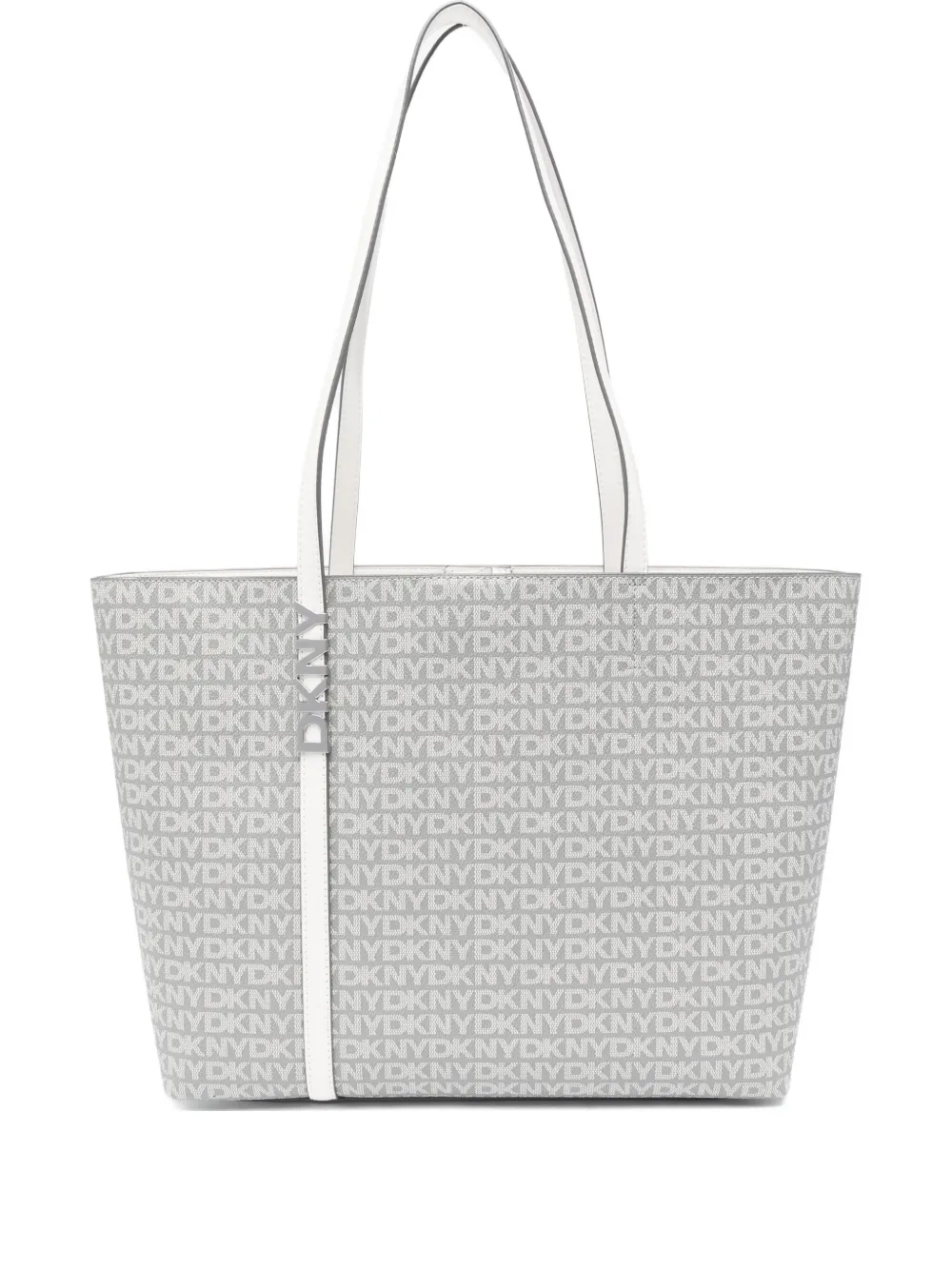 DKNY logo-plaque tote bag | Grey | Image 1