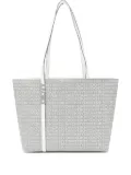DKNY logo-plaque tote bag - Grey