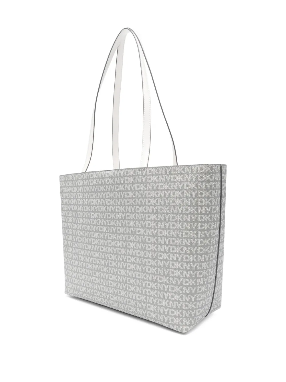 DKNY Heuptas met logoplakkaat Grijs