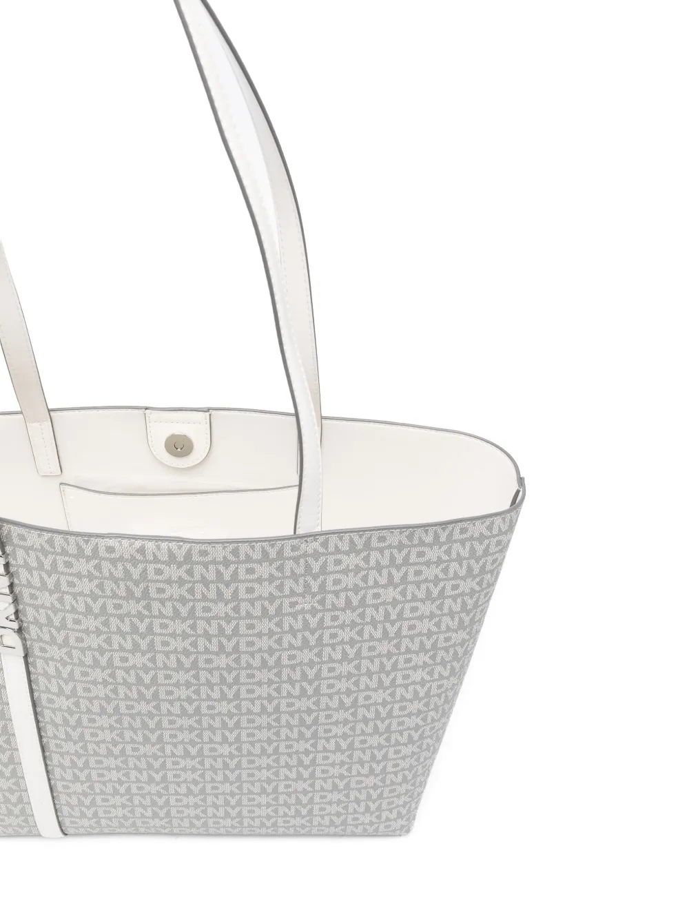 DKNY Heuptas met logoplakkaat Grijs