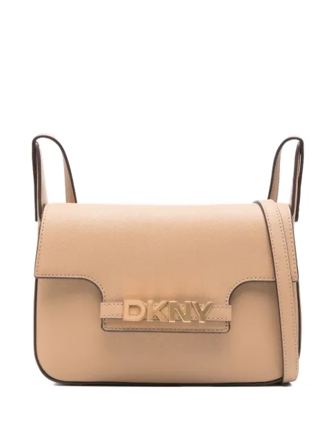 DKNY logo-plaque shoulder bag