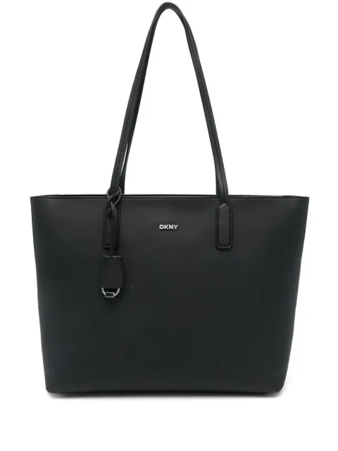 DKNY zip-top tote bag