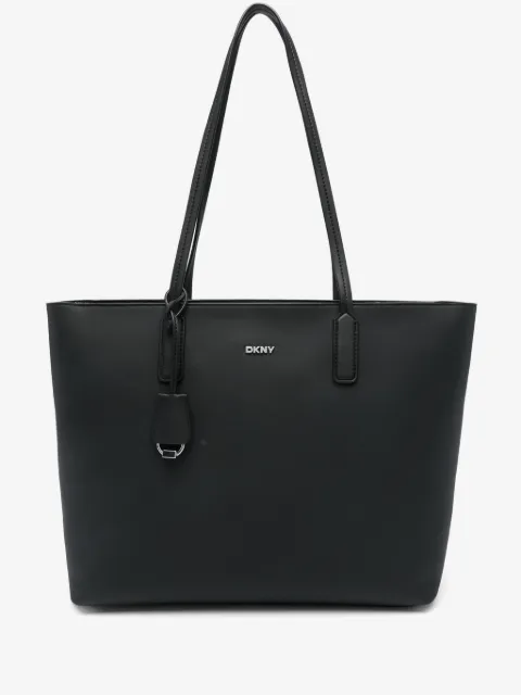 DKNY zip-top tote bag
