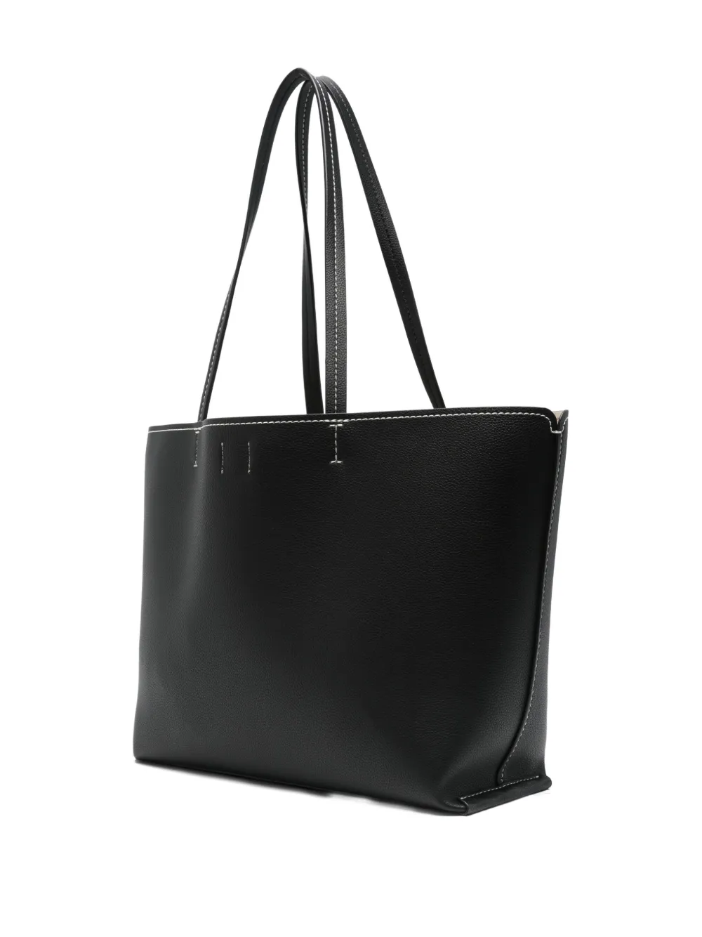DKNY Nicole logo-plaque tote bag Zwart