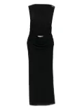 Alex Perry mesh maxi dress - Black