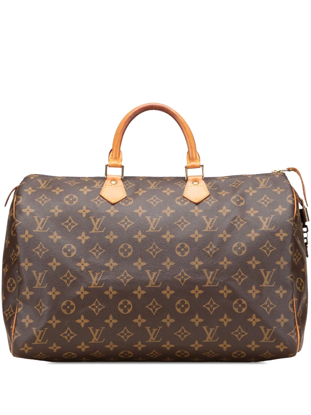 Louis Vuitton Pre-Owned 1995 モノグラム スピーディ 40 ボストンバッグ - ブラウン Louis Vuitton Pre-Owned 1995 モノグラム スピーディ 40 ボストンバッグ - ブラウン