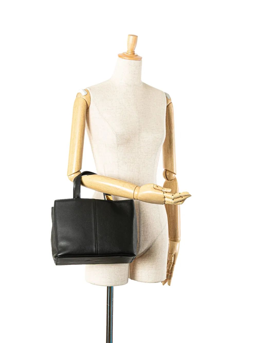 Burberry Pre-Owned 2000-2017 Leather tote bag | Pre-Owned | Image 2
