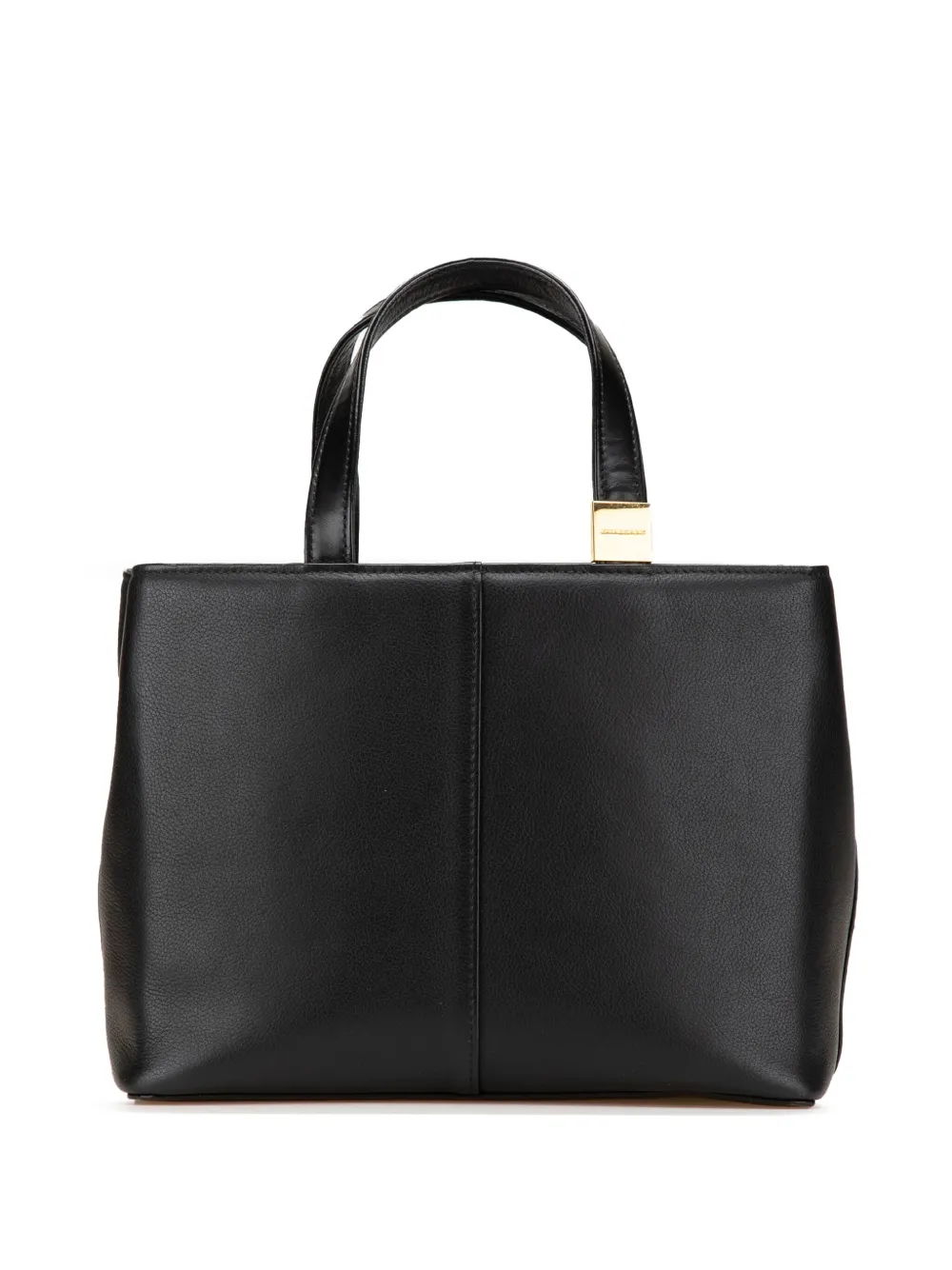 Burberry Pre-Owned 2000-2017 Leather tote bag | Black | Image 1