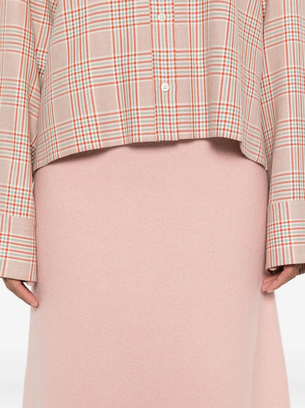 Jil Sander A-lijn rok Roze