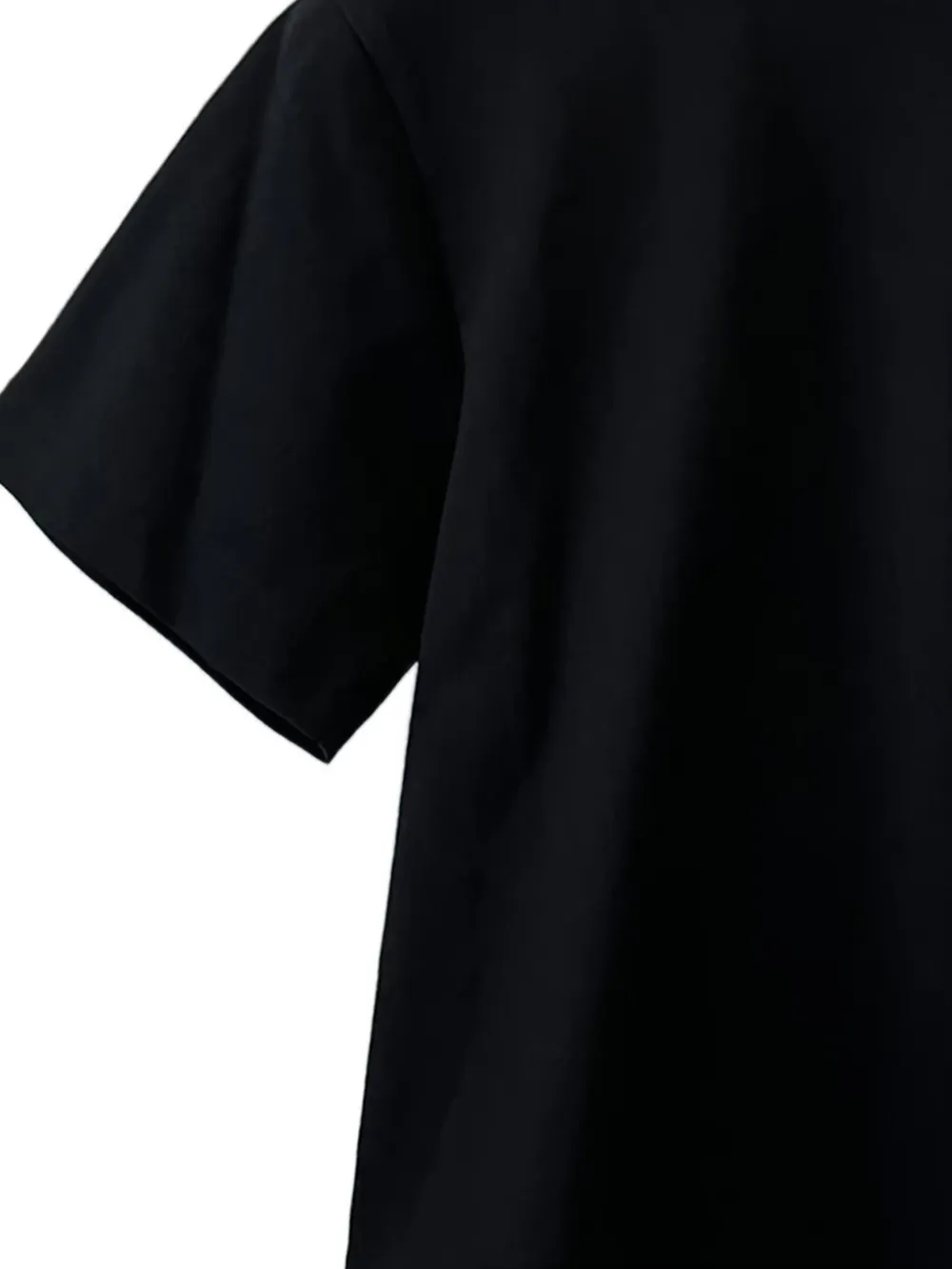 sacai T-shirt met ruches Zwart