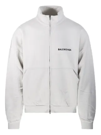 【激レア】現地購入 バレンシア C.F. 100周年 ジップアップジャケット Balenciaga】Zip-Up Hoodie アウター ジップアップ パーカー