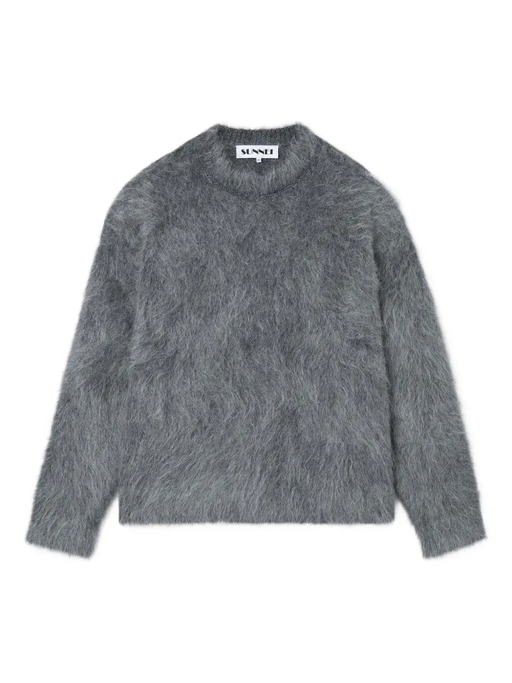 Sunnei brushed knitted sweater | gris | Image 1