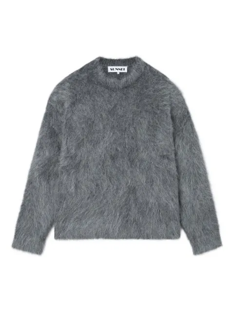 Sunnei brushed knitted sweater