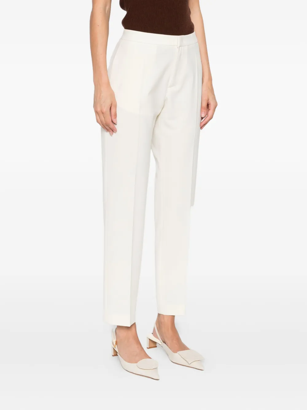 Fabiana Filippi straight-leg trousers Beige