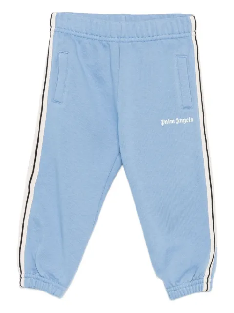 Palm Angels Kids stripe-detail cotton track pants