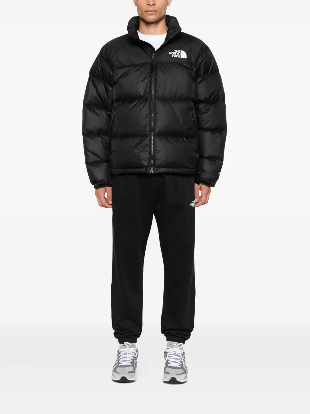 The North Face Trainingsbroek met logoprint - Zwart