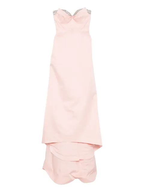 Alexander McQueen embellished layered dress