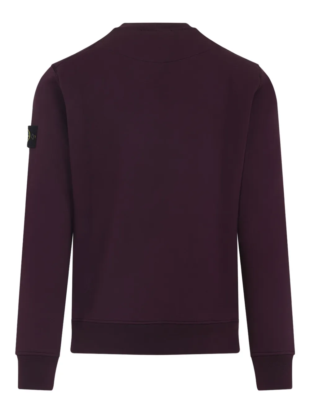 Stone Island crew-neck patch sweatshirt Paars