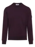 Stone Island crew-neck patch sweatshirt - Purple