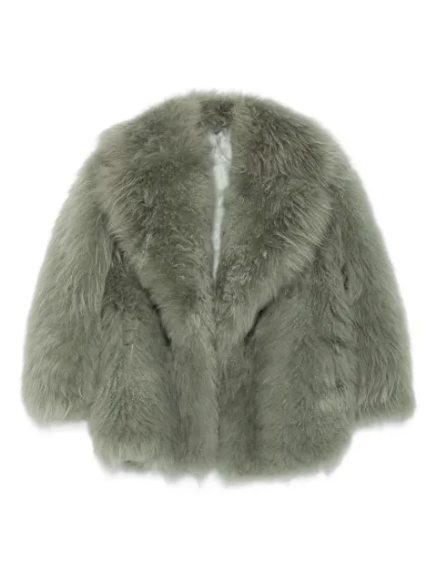 Salvatore Santoro shawl-collar fur jacket