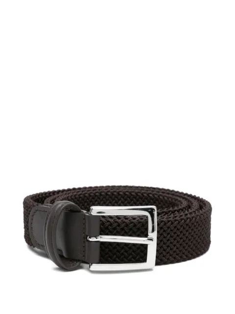 Kiton braided belt