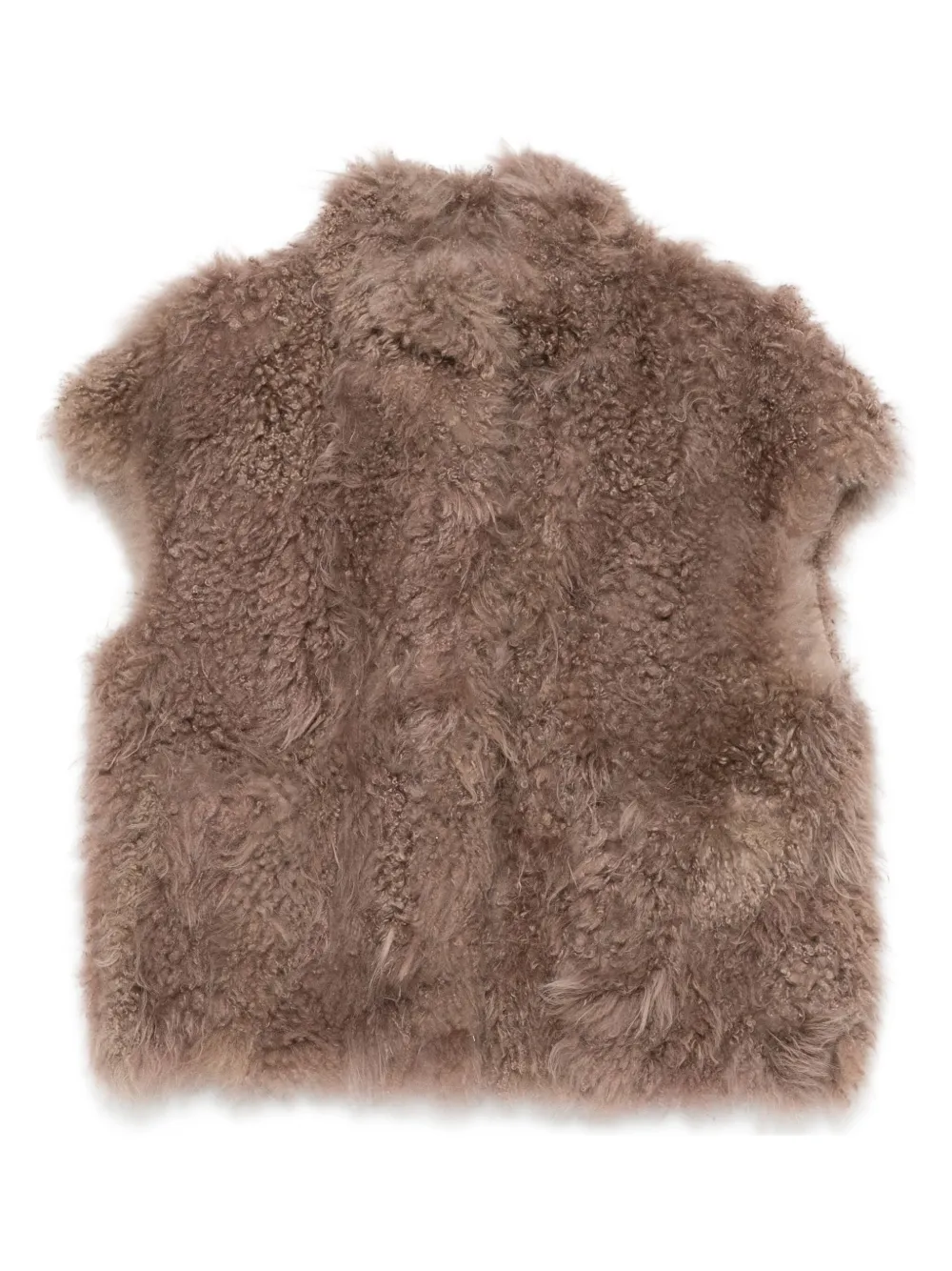 Simonetta Ravizza sleeveless jacket | Brown | Image 1