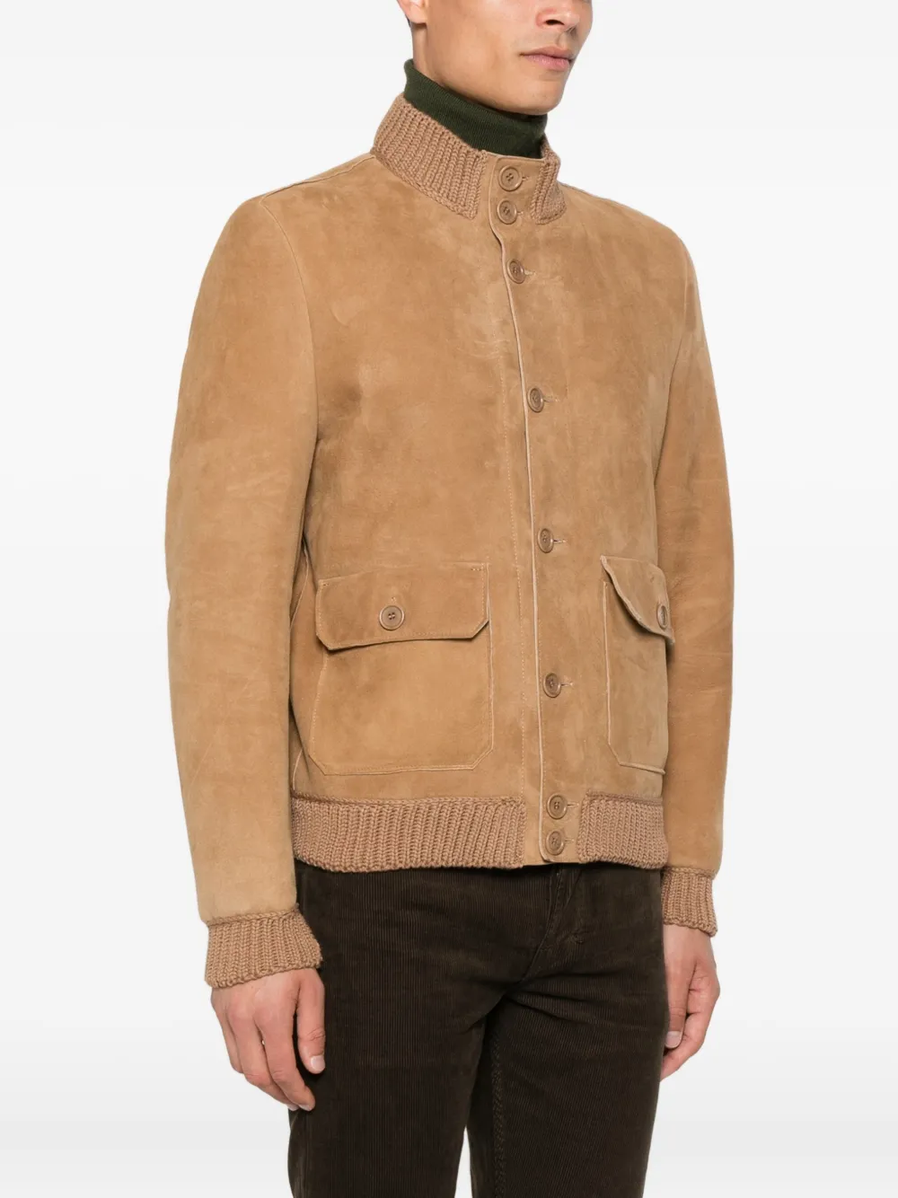 Salvatore Santoro Suède jack Beige