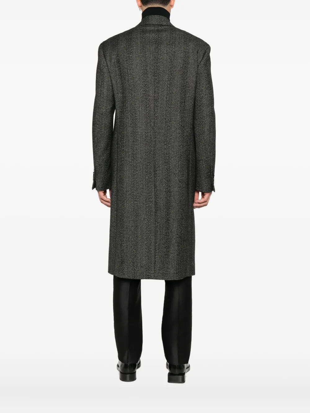 Lardini Jas met dubbele rij knopen Zwart