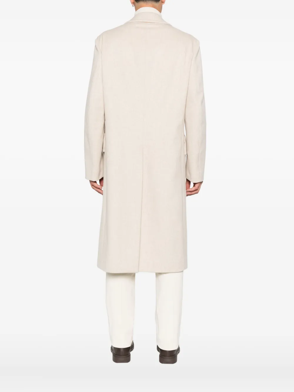Lardini Jas met dubbele rij knopen Beige