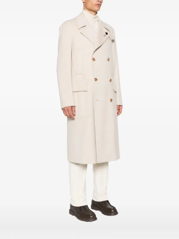 ラルディーニLARDINI ダブルコート LARDINI ラルディーニ チェスターコート ダブルブレスト