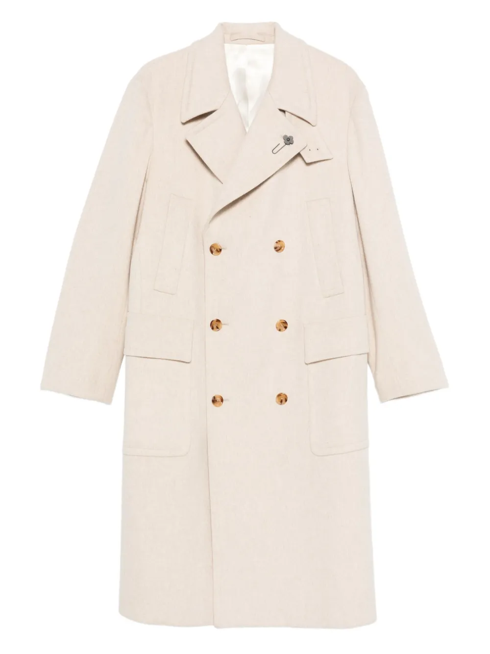 Lardini Jas met dubbele rij knopen Beige