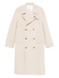 Lardini double-breasted coat - Neutrals