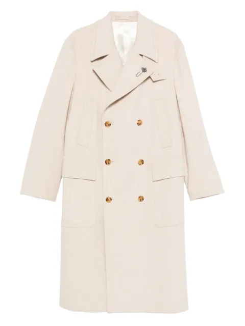 Lardini double-breasted coat
