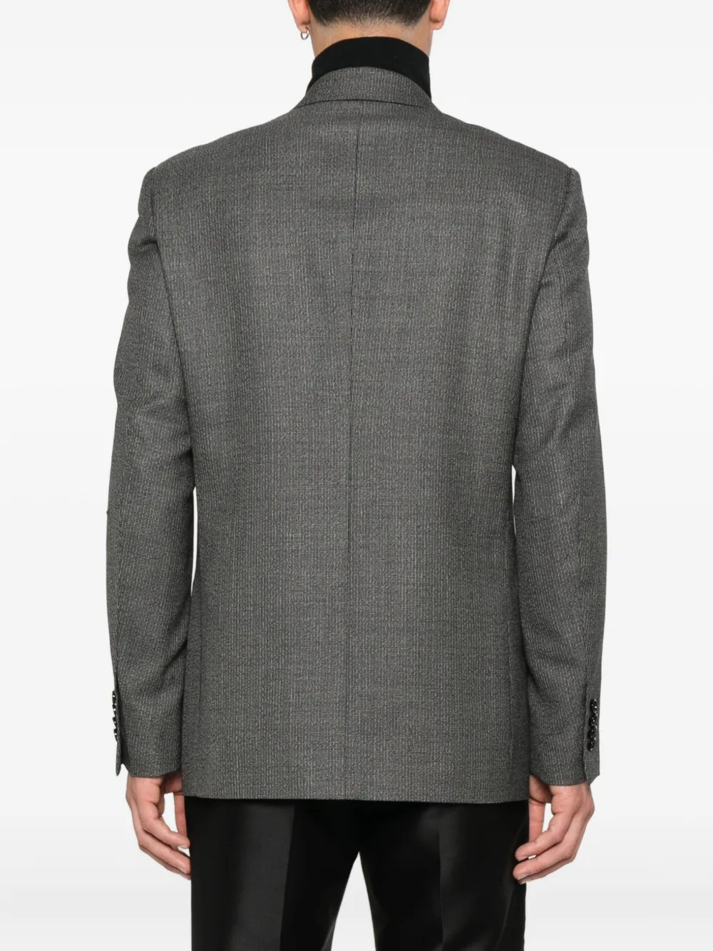 Lardini Blazer met dubbele rij knopen Grijs