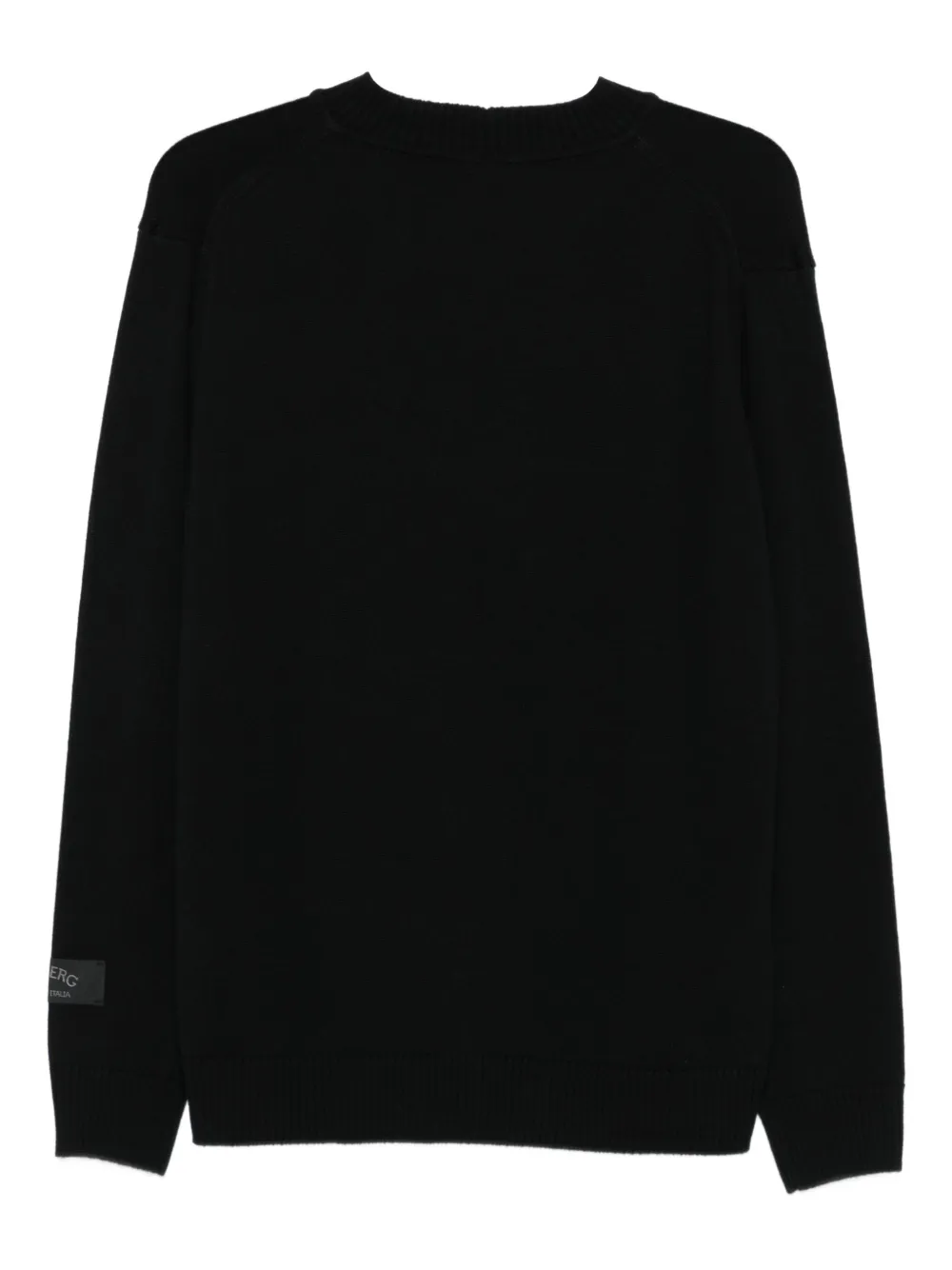 Iceberg x Peanuts trui van scheerwol - Zwart
