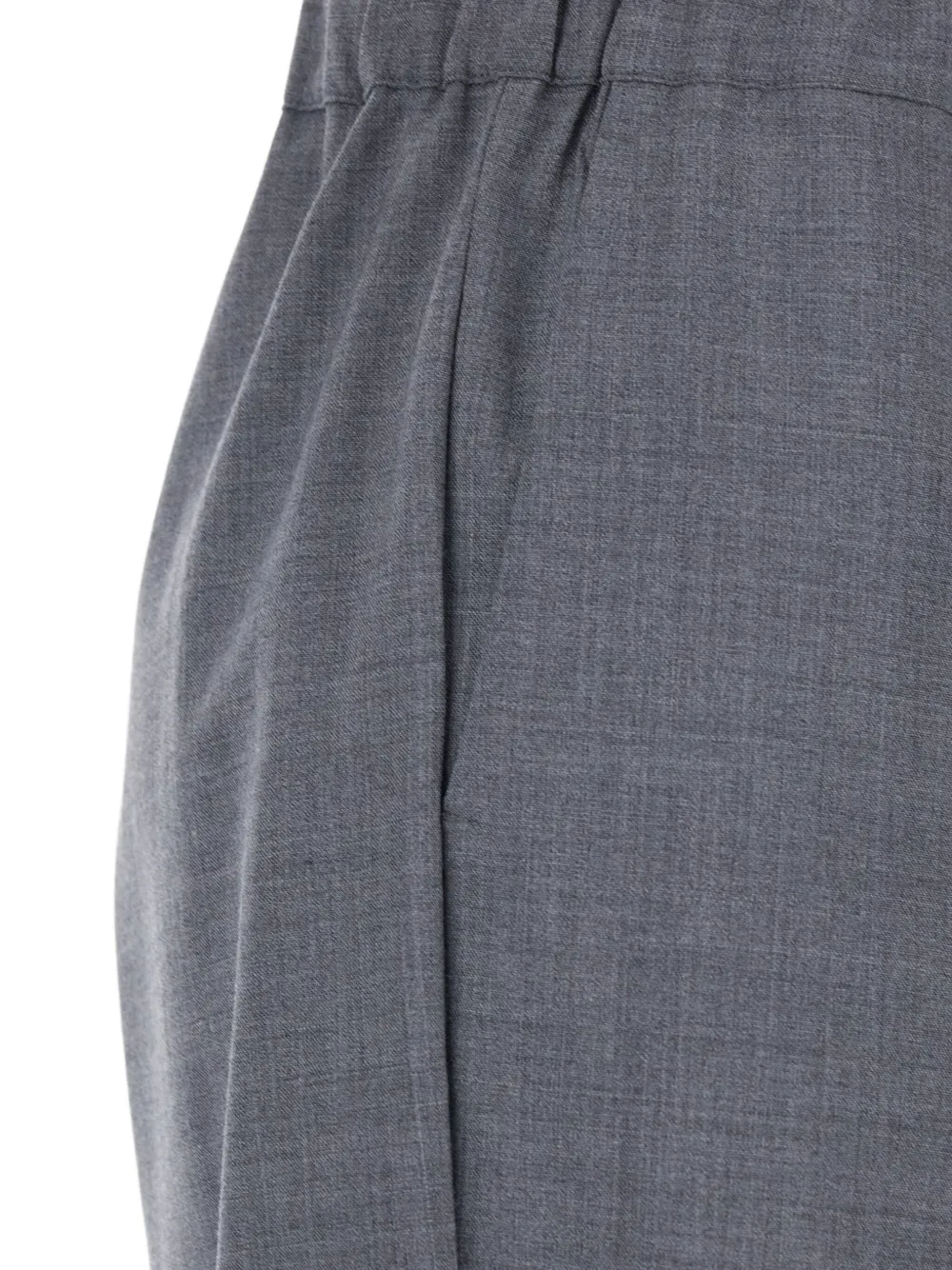 Semicouture Buddy drawstring-waist trousers Grijs