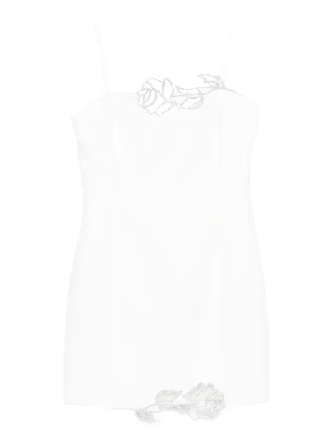 Blumarine Cady rose-embellished dress