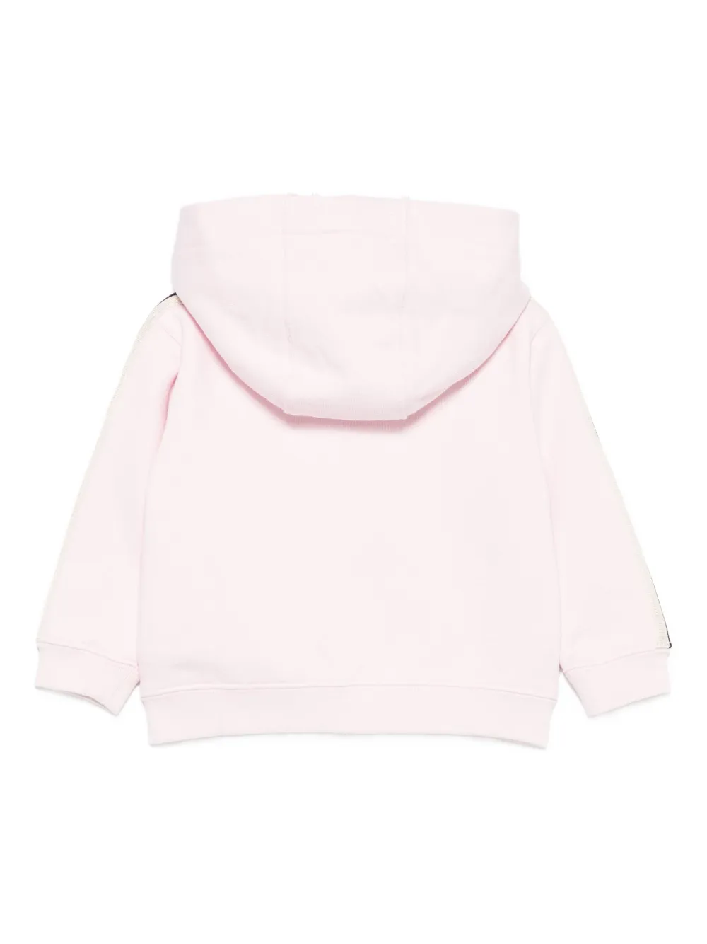 Palm Angels Kids stripe-detail hoodie Roze