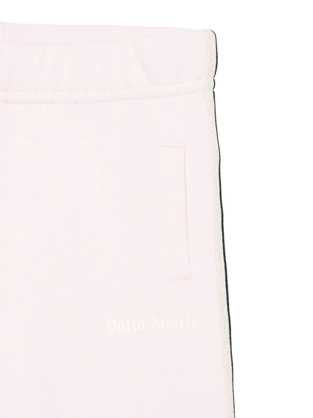 Palm Angels Kids stripe-detail track pants Roze