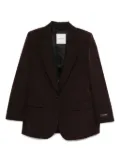 ERMANNO FIRENZE single-breasted blazer - Brown