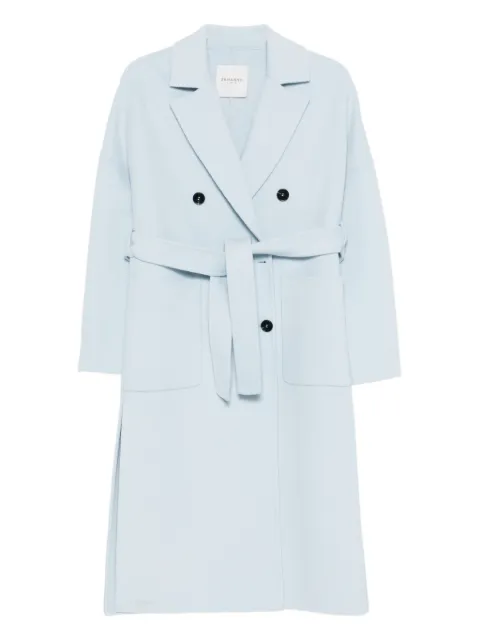ERMANNO FIRENZE  belted double-breasted coat
