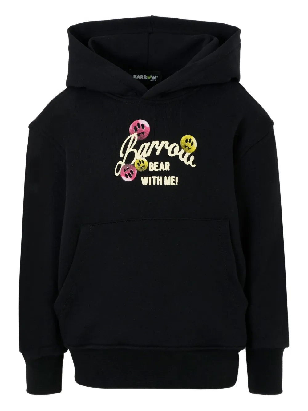 Barrow kids Bear With Me hoodie Zwart