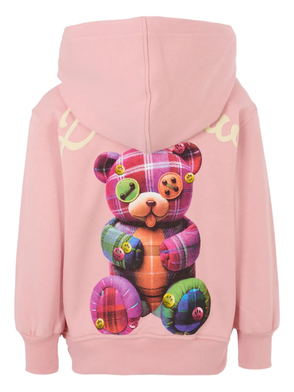 Barrow kids Bear With Me hoodie Roze