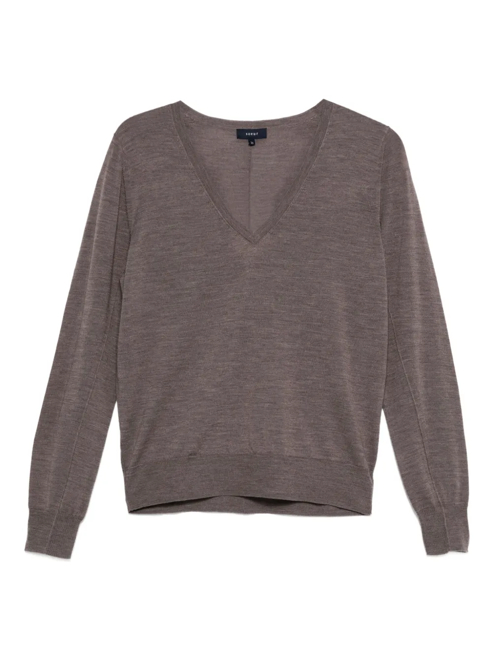 V-neck sweater