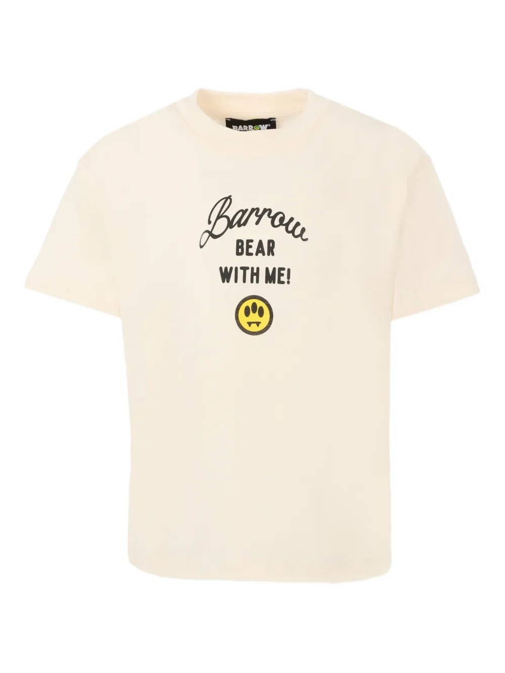 Barrow kids Bear With Me T-shirt - ニュートラル Barrow kids Bear With Me T-shirt - ニュートラル