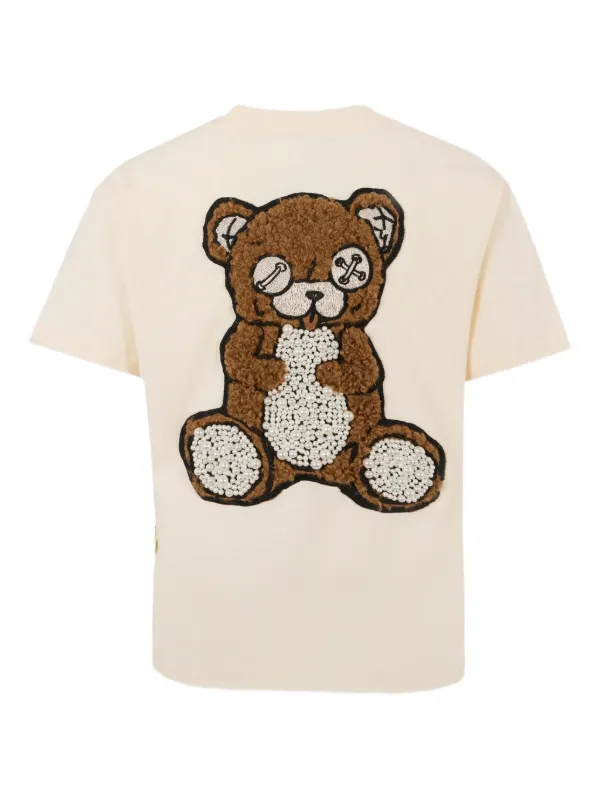 Barrow Kids Bear With Me Tシャツ | ニュートラル | FARFETCH JP